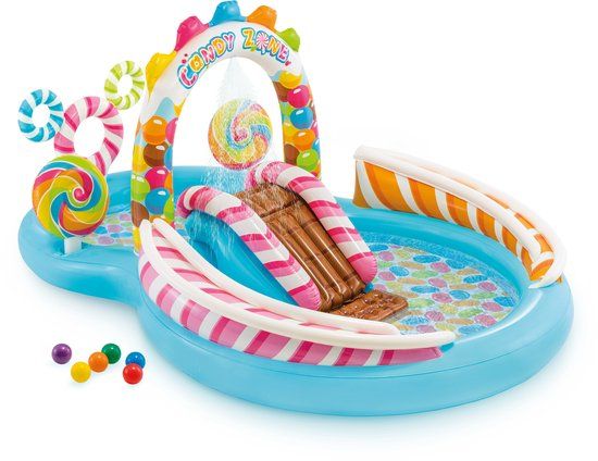 Intex Candy Zone Play Center - 295 x 191 x 130 cm - Multicolor