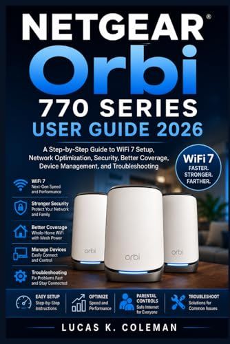 NETGEAR Orbi 770 Series User Guide 2026