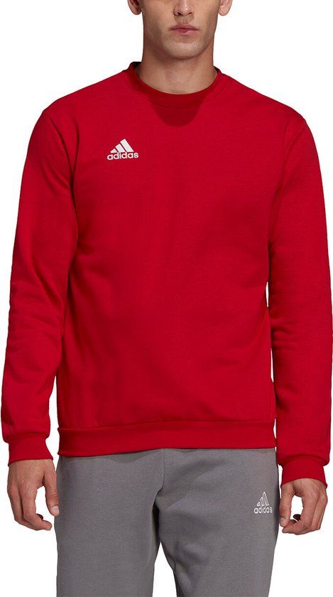 adidas Entrada 22 Sweat Top - Men - Red - S