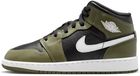 Nike Air Jordan 1 Mid - Sneakers - Unisex - Zwart
