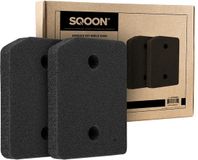 SQOON® Polyurethaan Pluizenfilter voor Miele T1 Wasdrogers – Vervangt 9164761 – 2 Stuks