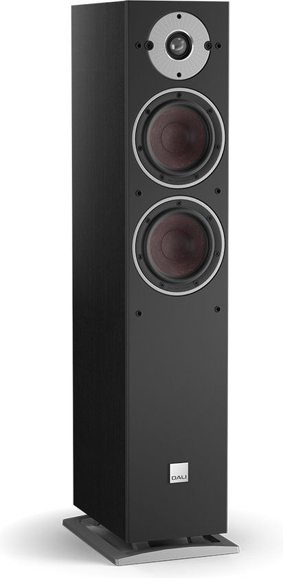 DALI Oberon 5 - Vloerstaande Luidspreker - Zwart (per stuk)