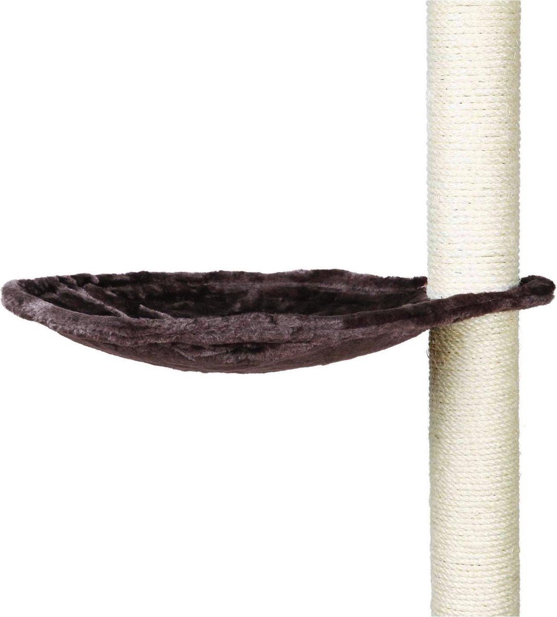 TRIXIE hangmand voor krabpalen pluche platinagrijs 40x40 cm