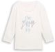 Tom Tailor Shirt met lange mouwen en print - Maat XXXL - Soft Clear White