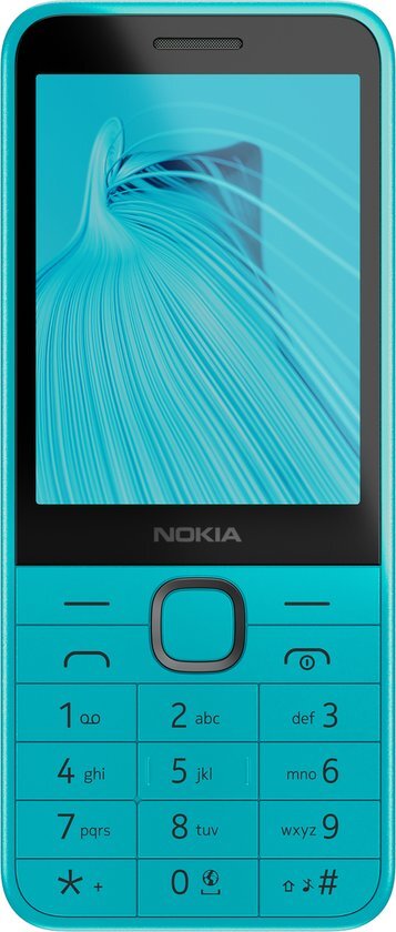 Nokia Nokia 235 4G (2024) 7,11 cm (2.8") 98,2 g Blauw Basistelefoon