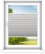 time4blinds Plisségordijn sans perçage sur mesure - Plissé - Plissé intimité et protection solaire - Installation facile - Plissé prêt à l'emploi - 50x90 cm - Gris clair