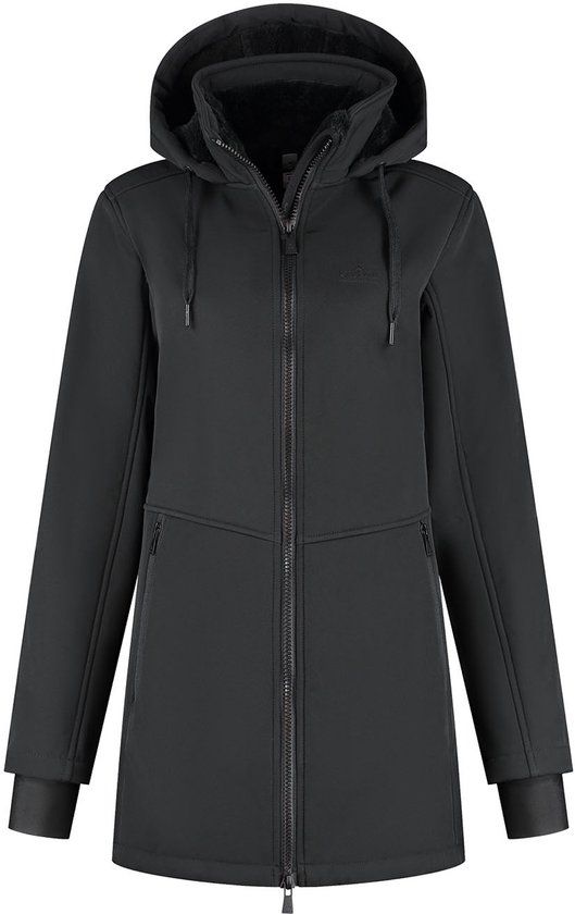 Kjelvik Maren Dames Outdoorjas - Black - Maat 40 - Herfst/Winter 2025