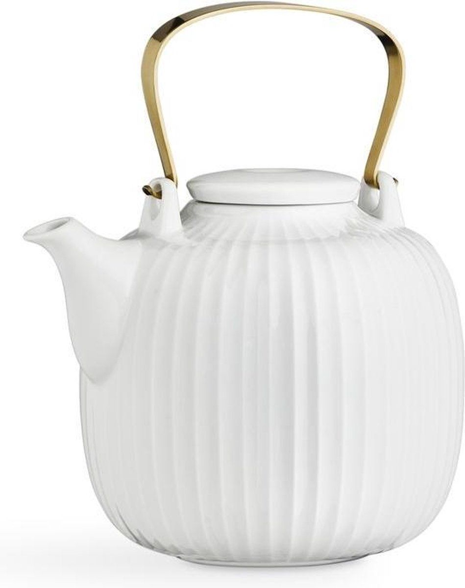 Kähler Design Theepot - Wit - Porselein - 2022