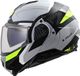 LS2 FF910 Advant II Triple Licht Grijs Systeemhelm - Helm