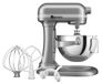 KitchenAid HEAVY DUTY 5KSM55SXXECU Planetarium met hefschaal, 5,2 l, zilver geplateerd