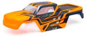 HobbyTech ROGUE TERRA Gelakte Carrosserie van Lexaan, Oranje Kleur