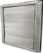 Boss & Wessing BWS Ventilatie Overdrukrooster RVS Aansluitmaat Ø 150mm
