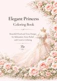 Elegant Princess Coloring Book
