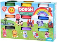 Playgo Kleiset 9 kleuren - 9x56gram
