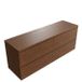 Saniclass Holz Pure Badkamermeubelset - 160x45x62cm - mat walnut pure