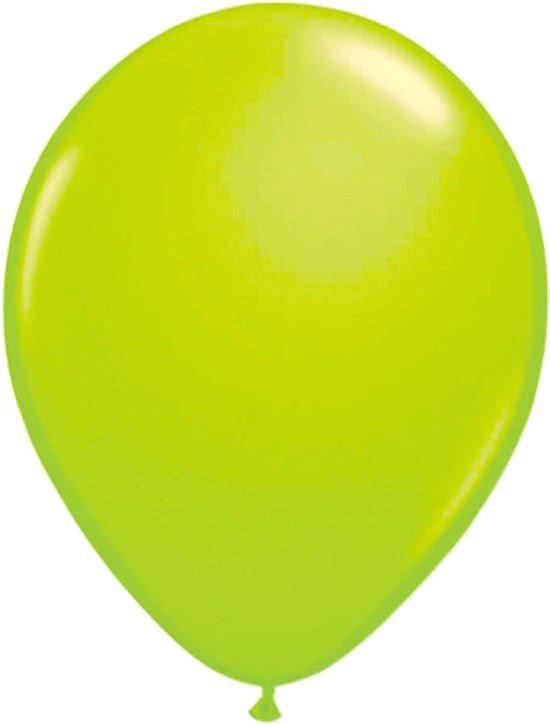 Folat Groene neon ballonnen 25cm - 8 stuks