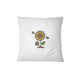 Bona Basics Decoratieve kussenhoes Wit 45x45 cm