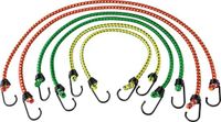 Walser Bagagespanner met hakenset 6 stuks gekleurd