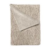 Homemania 15204 Deken Herfstplaid voor bank, bed, winterbed, bruin, van microvezel, 150 x 200 cm