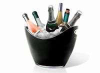 Vin Bouquet FIE 007 champagnekoeler zwart voor 6 flessen wijn cava champagne
