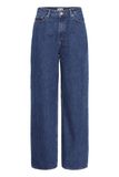 ICHI IHJULIA RELAXED PA Dames Relaxed Fit Jeans Blauw Denim
