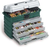 Plano 758 Viskoffer - Groen/Grijs - 53x35x29cm