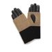 ICHI IAMADISON leren handschoenen zwart/bruin