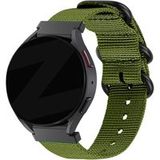 Bandz Bracelet nylon avec boucle Amazfit Bip 6 (vert)