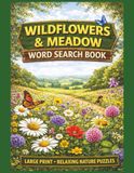 Wildflowers and Meadow Word Search Book (UK Edition)