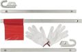 ProPlus Barre de remorquage Tuv/gs 2 Tonnes 180 cm Argent 5 pièces