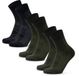 DANISH ENDURANCE Wandelsokken - Lichte Merino Wol Sokken met Blaarbescherming - Unisex - 3 Paar - Maat 39-42