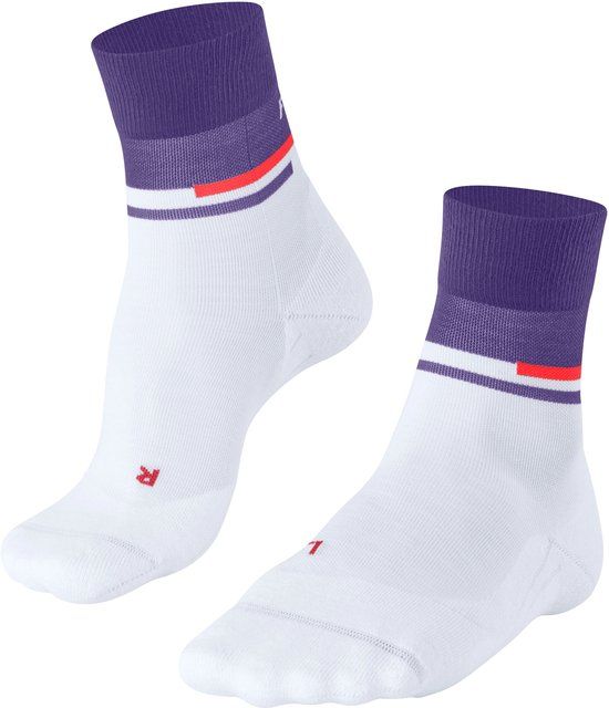 FALKE RU Compression Stabilizing compressie lyocell functioneel materiaal hardloopsokken dames wit - maat 37-38