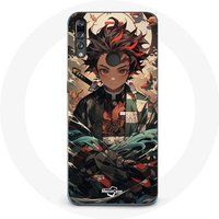 Maniacase Etui voor Huawei P30 Lite Demon Slayer Tanjiro Anime Manga