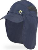 Sunday Afternoons UV Adventure Stow hoed met nekcape voor volwassenen - Outdoor - Kapiteinsblauw - maat L