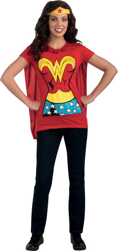 Generik Wonder Woman™ kostuum voor volwassenen - Large