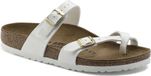 Birkenstock Mayari Dames Slippers White Patent Narrow-fit | Wit | Imitatieleer | Maat 38