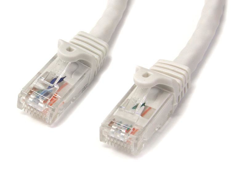 StarTech.com Cat6 patchkabel met snagless RJ45 connectors   15 m, wit