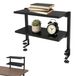 Omgoods - Étagère de bureau avec fixation à pince, 2 niveaux pour organisation