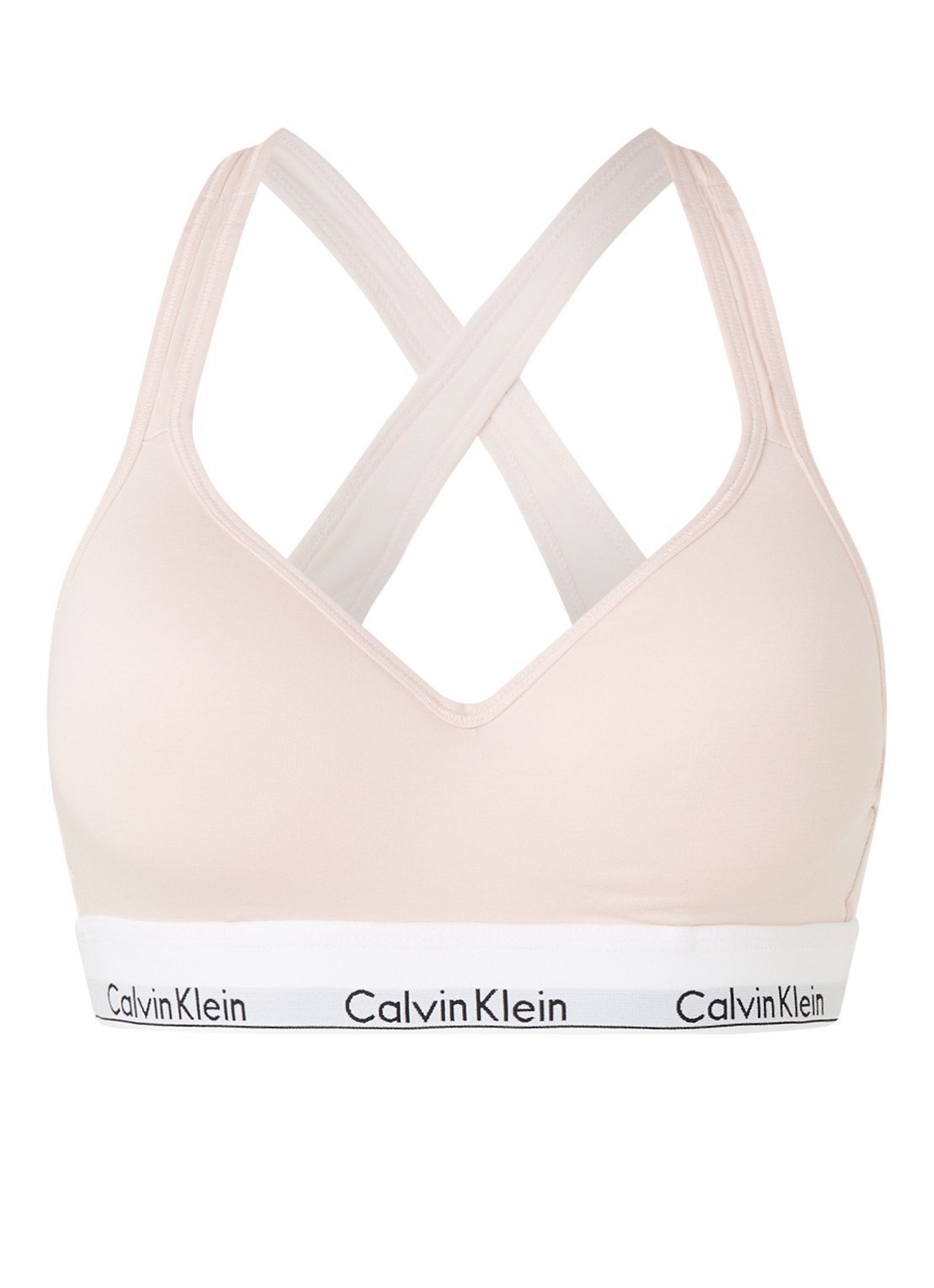 Calvin Klein Modern Cotton voorgevormde bralette met logoband