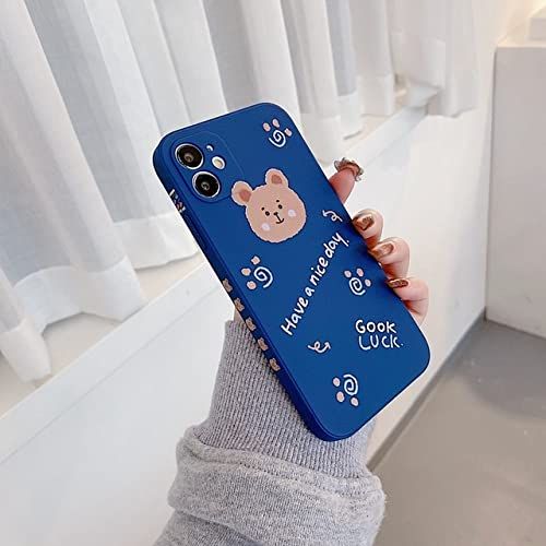 HUILUN Eeuwige Liefde Paar Telefoon Case Voor iPhone 13 Pro Max Leuke Vierkante Siliconen Cover Shell Voor iPhone 11 12 XR XS 7 8 Plus