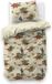 Little Monster Sleeptime Bamdino Dekbedovertrek - Tweepersoons - 140x200/220 + 1 x kussensloop 60x70 - Wit