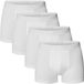 Blackspade Boxer Basic Mannen Wit Effen 4 Stuks XXL