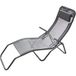 Spetebo Chaise longue de santé avec appui-tête, anthracite, chaise longue pliable, piscine, bain, spa, jardin, balcon, bain de soleil, gris