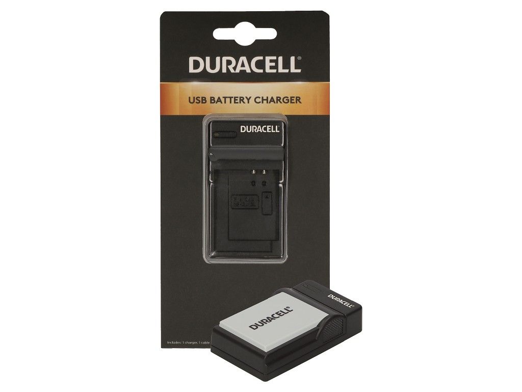 Duracell DRC5909 USB Charger for Canon NB-7L - Black