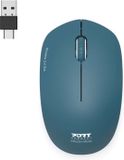 PORT Designs Port Connect Collection II - Draadloze Stille Muis - 1600 DPI - Saphir