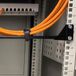 Value 19-inch rack-monteerbare kabelgeleiderail (horizontaal), zwart