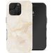 Selencia Vivid Backcover met MagSafe voor de Apple iPhone 16 Pro Max - Golden Beige Marble
