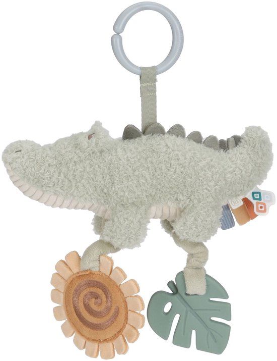 Top1Toys Little Dutch Activiteitenhanger Krokodil - Safari Friends