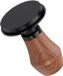 Unyqoos® Porte-filtre à expresso 51 mm avec mécanisme de clic et manche en noyer