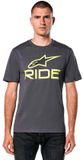 Alpinestars Ride 4.0 Csf T-shirt Met Korte Mouwen Grijs L Man